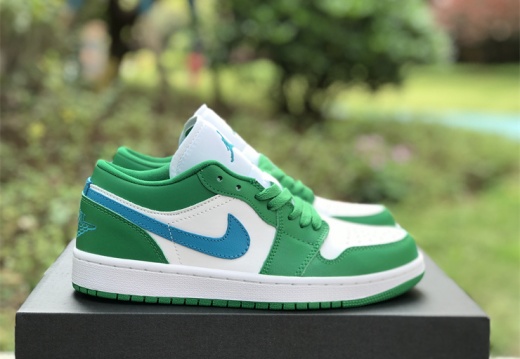 Air Jordan 1 Low Lucky Green   DC0774-304    36-46